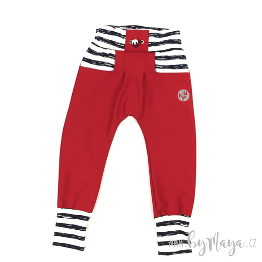 Softshellové kalhoty URBAN SLIM - Marine RED.jpg